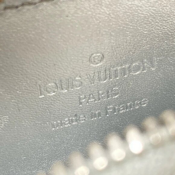 Auth LOUIS VUITTON Porte Monnaie Flocon M58215 Argent Monogram Vernis - SN4029 - Picture 6 of 7